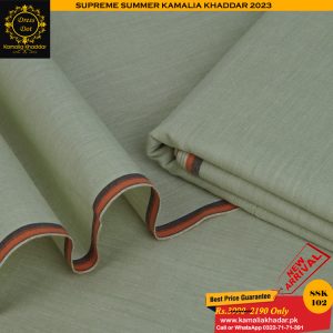 Premium Swiss Kamalia Khaddar Summer Collection 102